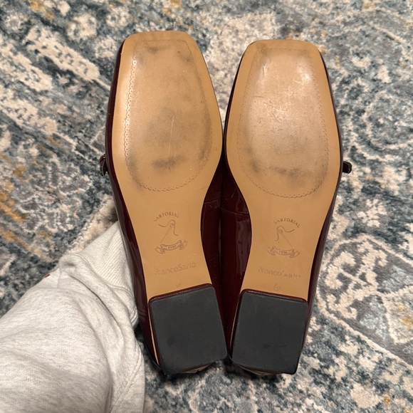 Franco Sarto Red Flats - Picture 2 of 3